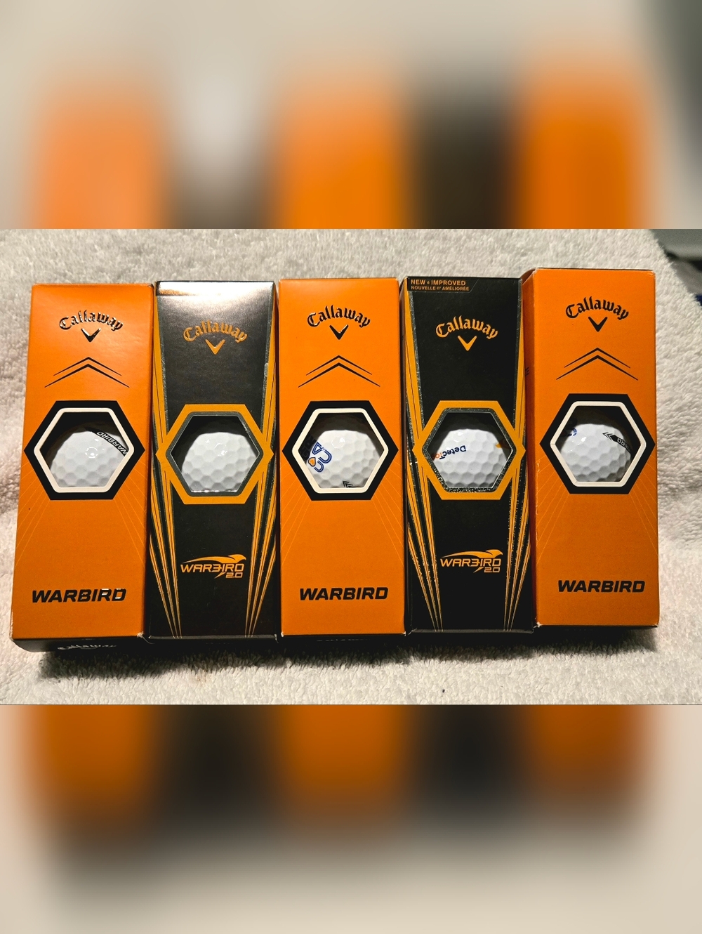 Callaway Warbird Golf Balls 5 Sleeves